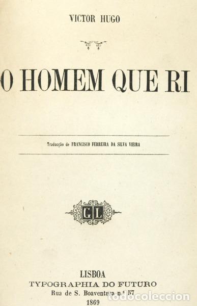 Libros antiguos: HUGO. (Victor) - O HOMEM QUE RI. - Foto 1