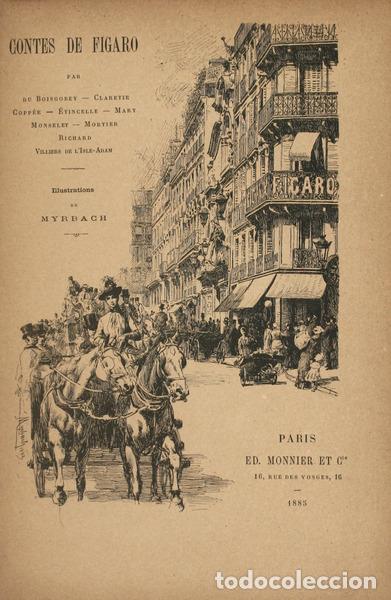 Libri antichi: DU BOISGOBEY. (Fortun&eacute;) e outros. - CONTES DE FIGARO.
