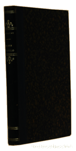 Libros antiguos: DAUDET. (Alphonse) - OS REIS NO EXILIO. - Foto 2