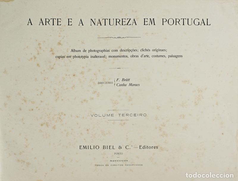 Libri antichi: ARTE (A) E A NATUREZA EM PORTUGAL. [3&ordm; VOL.]