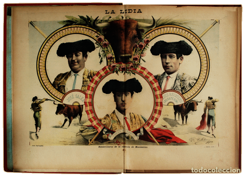 Libros antiguos: LA LIDIA. A&Ntilde;O 1900. - Foto 3
