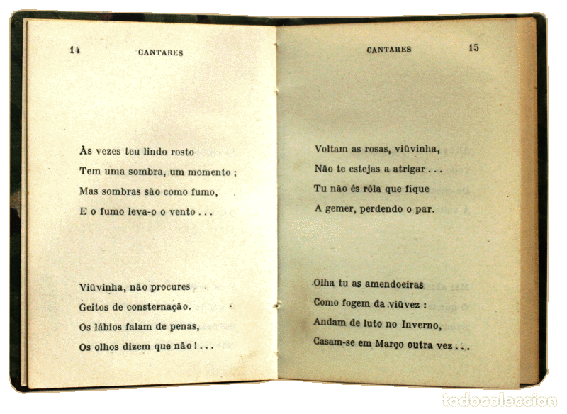 Libros antiguos: BRAND&Atilde;O. (J&uacute;lio) - CANTARES. - Foto 2