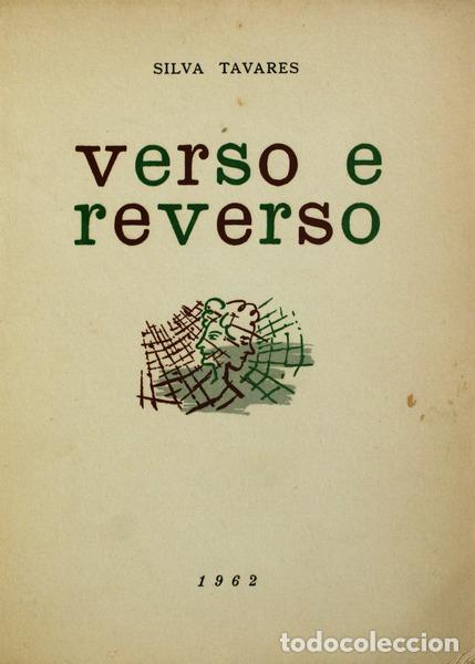 Libros antiguos: SILVA TAVARES. (Jo&atilde;o da) - VERSO E REVERSO. - Foto 1