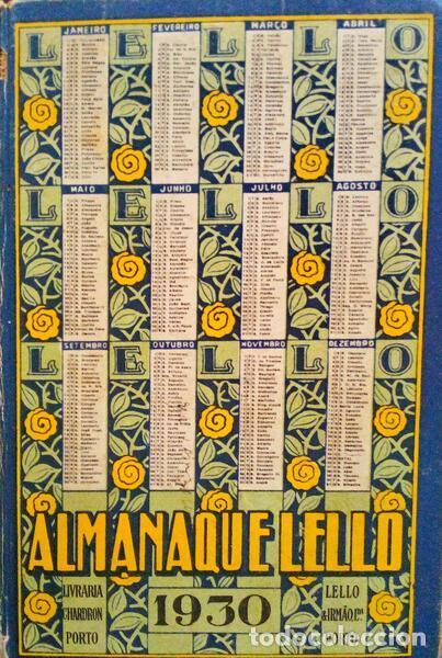 Libros antiguos: ALVARENGA. (Kol da) - ALMANAQUE LELLO 1930. - Foto 1