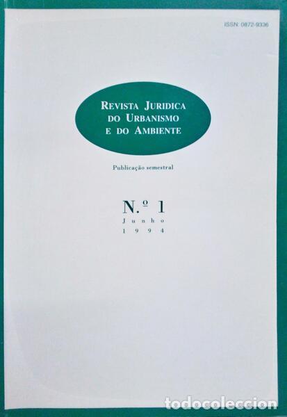 Old books: REVISTA JUR&Iacute;DICA DO URBANISMO E DO AMBIENTE. [5 N&Uacute;MEROS]