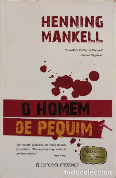 Libros antiguos: MANKELL. (Henning) - O HOMEM DE PEQUIM. - Foto 1