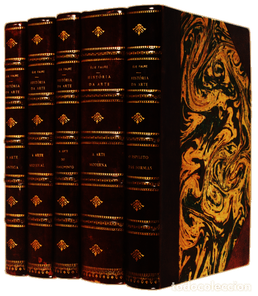 Libros antiguos: FAURE. (&Eacute;lie) - HIST&Oacute;RIA DA ARTE. [5 VOLS.] - Foto 4