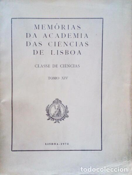 Antiquarische B&uuml;cher: MEM&Oacute;RIAS DA ACADEMIA DAS CI&Ecirc;NCIAS DE LISBOA. [TOMO XIV]