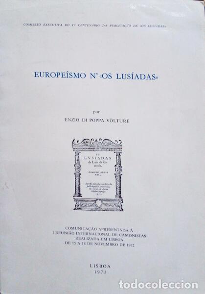 Antiquarische B&uuml;cher: POPPA V&Oacute;LTURE. (Enzio di) - EUROPE&Iacute;SMO N' &laquo;OS LUS&Iacute;ADAS&raquo;.