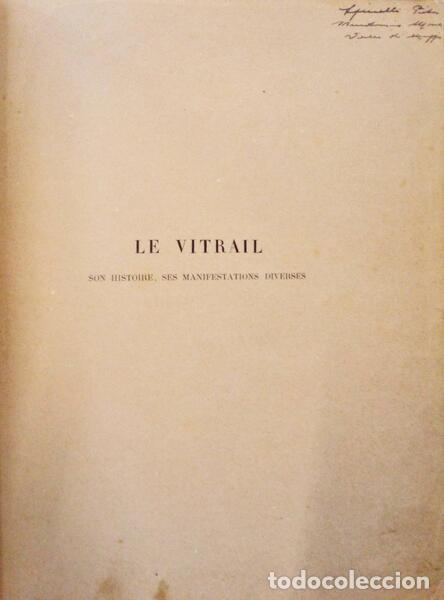 Old books: OTTIN. (L.) - LE VITRAIL, SON HISTOIRE. SES MANIFESTATIONS A TRAVERS LES AGES ET LES PEUPLES.