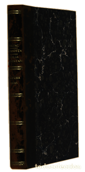 Libros antiguos: BALZAC. (Honor&eacute; de) - A VENDETTA. - Foto 2