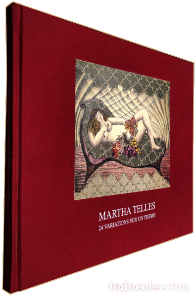 Libros antiguos: TELLES. (Martha) - 24 VARIATIONS SUR UN TH&Egrave;ME. - Foto 4