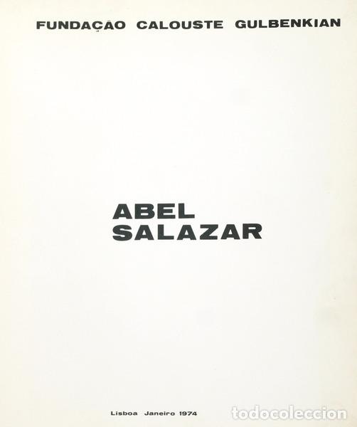 Libros antiguos: ABEL SALAZAR. - Foto 1