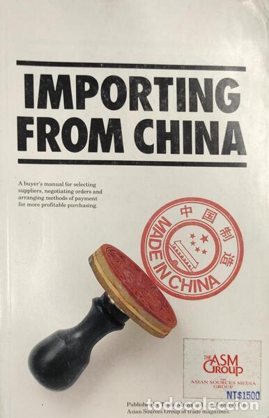 Antiquarische B&uuml;cher: IMPORTING FROM CHINA.