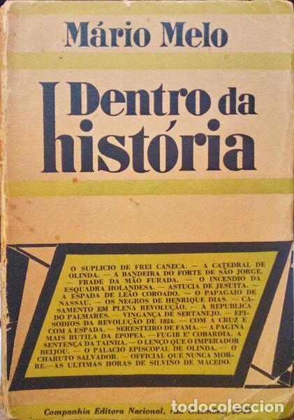 Libros antiguos: MELO. (M&aacute;rio) - DENTRO DA HIST&Oacute;RIA. - Foto 1