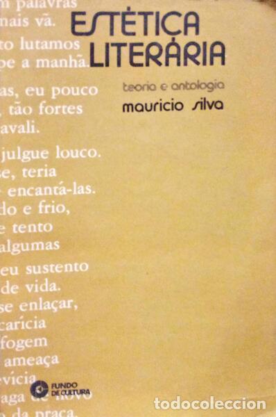 Libros antiguos: SILVA. (Maur&iacute;cio) - EST&Eacute;TICA LITER&Aacute;RIA. - Foto 1
