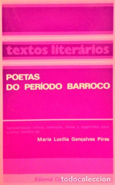 Libros antiguos: POETAS DO PER&Iacute;ODO BARROCO.