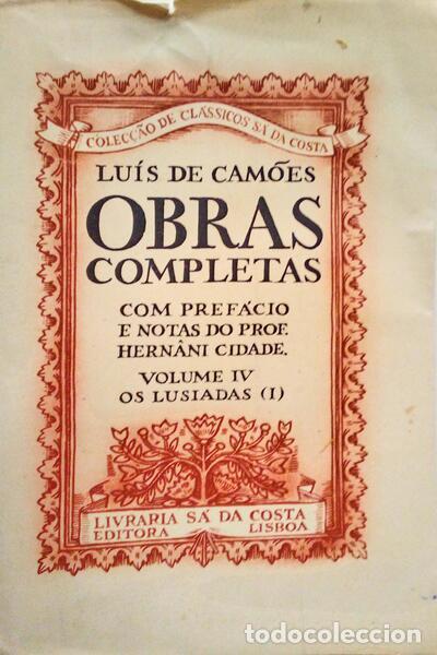 Libros antiguos: CAM&Otilde;ES. (Lu&iacute;s de) - OBRAS COMPLETAS [Vol. IV e V]. - Foto 1