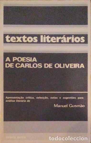 Libros antiguos: OLIVEIRA. (Carlos de) - A POESIA. - Foto 1