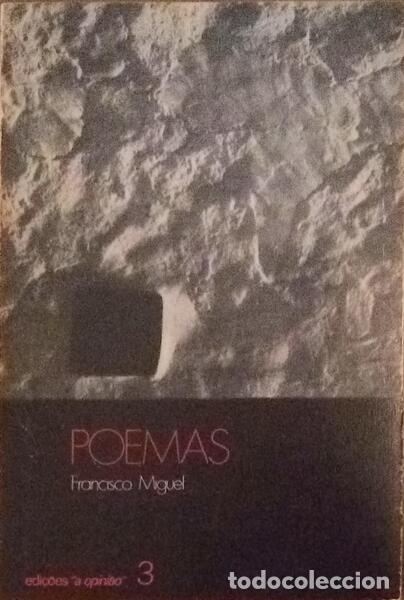 Libros antiguos: MIGUEL. (Fancisco) - POEMAS. - Foto 1