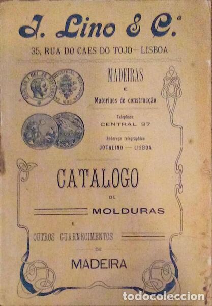 Livros antigos: CATALOGO DE MOLDURAS E OUTROS GUARNECIMENTOS DE MADEIRA.