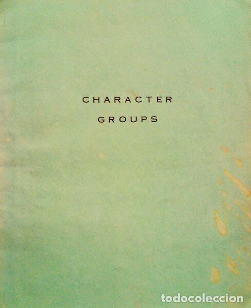 Antiquarische B&uuml;cher: CHARACTER GROUPS.