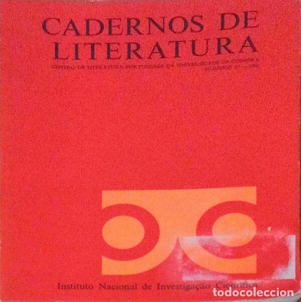 Libros antiguos: CADERNOS DE LITERATURA, N.&ordm; 23 - 1986. - Foto 1