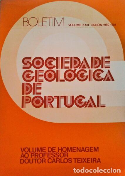 Old books: BOLETIM DA SOCIEDADE GEOL&Oacute;GICA DE PORTUGAL.