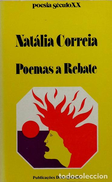 Libros antiguos: CORREIA. (Nat&aacute;lia) - POEMAS A REBATE. - Foto 1
