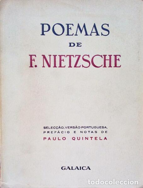 Libros antiguos: NIETZSCHE. (Friedrich Wilhelm) - POEMAS. - Foto 1