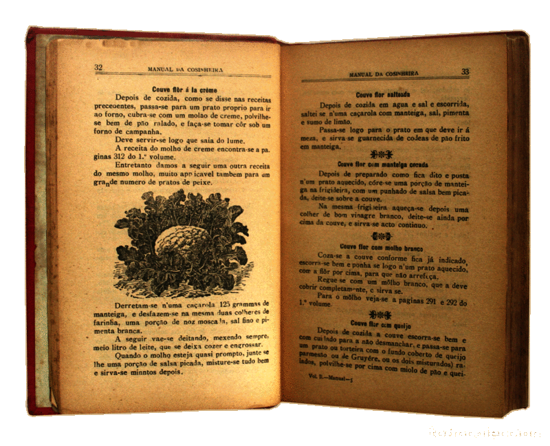 Libros antiguos: MANUAL DA COSINHEIRA. [VOLUME II]. - Foto 2