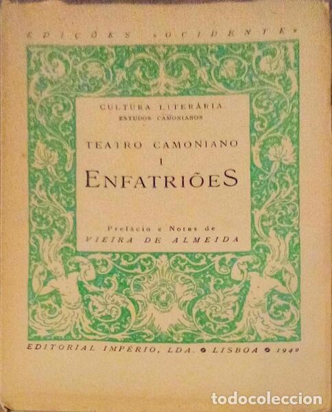 Antiquarische B&uuml;cher: TEATRO CAMONIANO I, ENFATRI&Ocirc;ES.