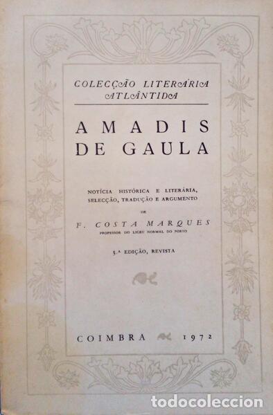 Libros antiguos: COSTA MARQUES. (F.) - AMADIS DE GAULA. - Foto 1