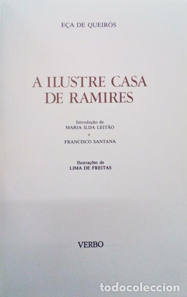 Libros antiguos: E&Ccedil;A DE QUEIROZ. (Jos&eacute; Maria de) - A ILUSTRE CASA DE RAMIRES. - Foto 2