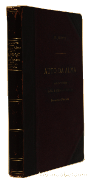 Libros antiguos: VICENTE. (Gil) - AUTO DA ALMA. [1951] - Foto 3