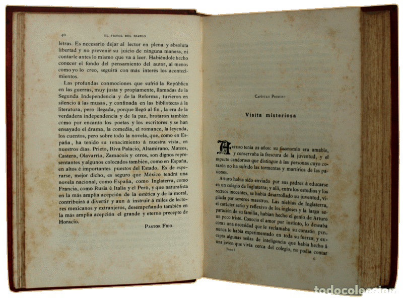 Libros antiguos: PAYNO. (Manuel) - EL FISTOL DEL DIABLO. - Foto 3