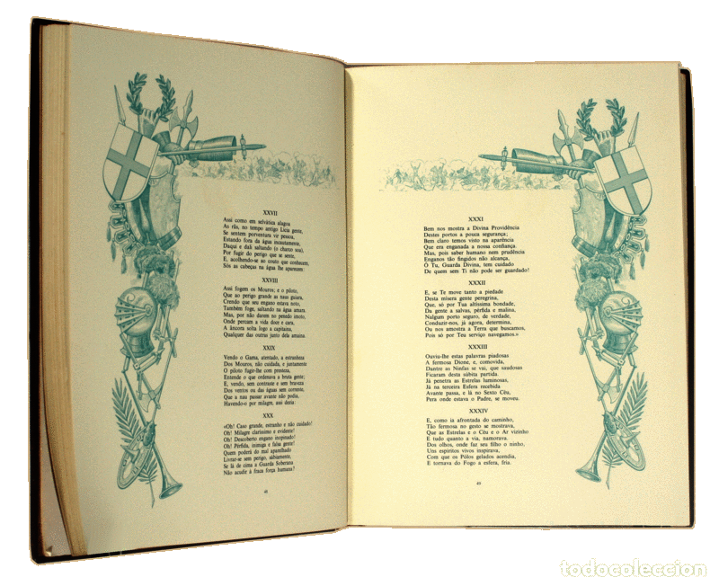 Libros antiguos: CAM&Otilde;ES. (Luiz de) - OS LUS&Iacute;ADAS. - Foto 3