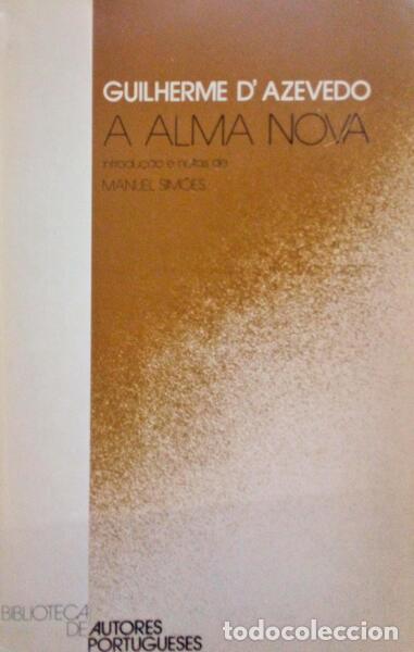 Libros antiguos: AZEVEDO. (Guilherme de) - A ALMA NOVA. - Foto 1