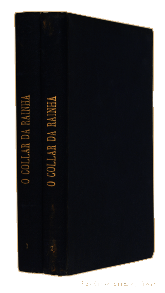 Libros antiguos: DUMAS. (Alexandre) - O COLAR DA RAINHA. [2 VOLUMES]. - Foto 3