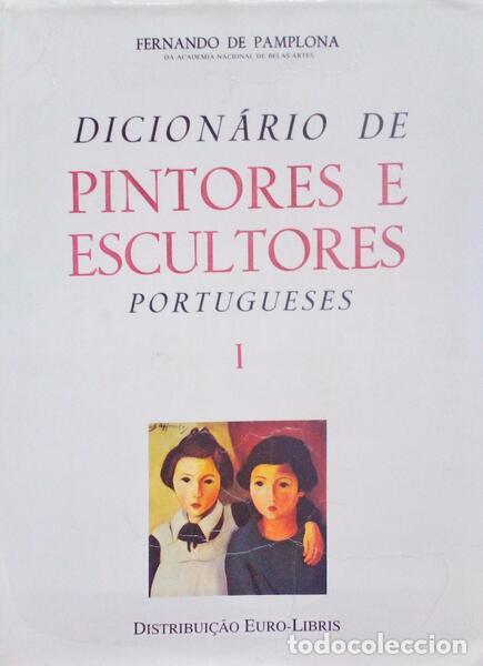 Libri antichi: PAMPLONA. (Fernando de) - DICION&Aacute;RIO DE PINTORES E ESCULTORES. [5 VOLS.]