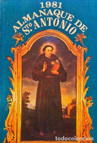 Libri antichi: ALMANAQUE DE SANTO ANT&Oacute;NIO 1981.