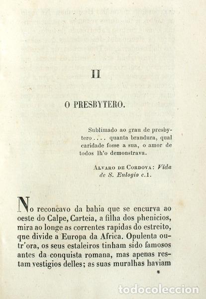 Libros antiguos: HERCULANO. (Alexandre) - EURICO O PRESBYTERO. - Foto 2