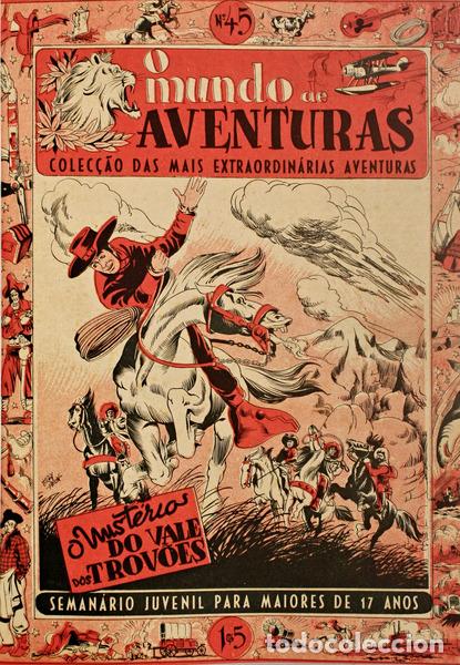 Old books: MUNDO (O) DE AVENTURAS, COLEC&Ccedil;&Atilde;O DAS MAIS EXTRAORDIN&Aacute;RIAS AVENTURAS, N.&ordm; 45-111. [2 VOLUMES]