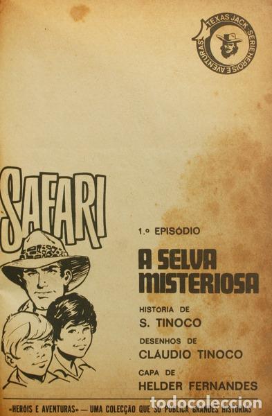 Libros antiguos: TINOCO. (S) - SAFARI. [COMPLETO] - Foto 1
