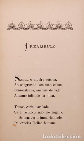 Libros antiguos: CASTELO BRANCO. (Camilo) - NOSTALGIAS (ULTIMA PROSA RIMADA). - Foto 2