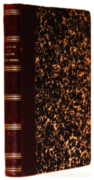 Libros antiguos: BRAGA. (Alberto) - CONTOS ESCOLHIDOS. - Foto 3
