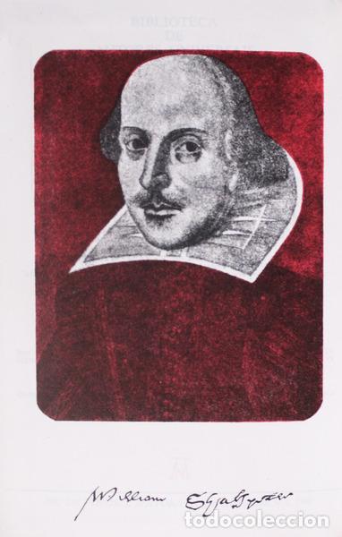 Libros antiguos: SHAKESPEARE. (William) - OBRA COMPLETA. [3 VOLUMES] - Foto 2