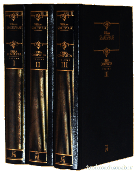 Libros antiguos: SHAKESPEARE. (William) - OBRA COMPLETA. [3 VOLUMES] - Foto 4