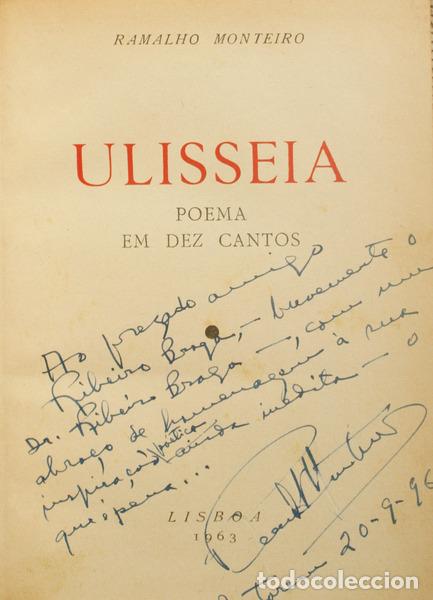 Libros antiguos: MONTEIRO. (Ramalho) - ULISSEIA. - Foto 1