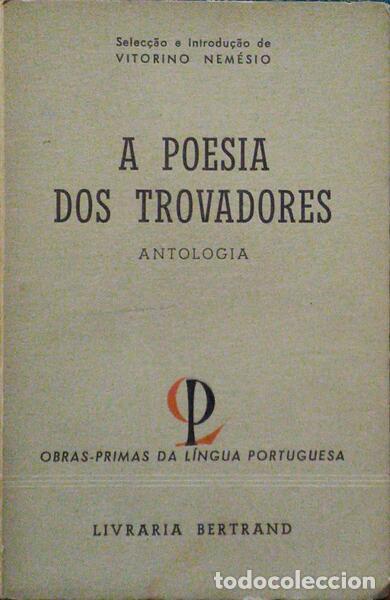 Libros antiguos: POESIA (A) DOS TROVADORES. - Foto 1